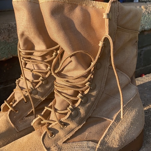 Men Hiking Boots Classic Combat, Special Forces, Tactical Flight - Picture 11 of 15
